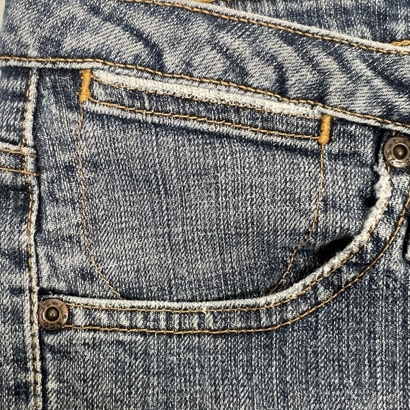 VTG Levi's 509 Straight Fit Stretch Jeans Men's 32 Blue 50950-1317 Y2K Vintage - Picture 3 of 10